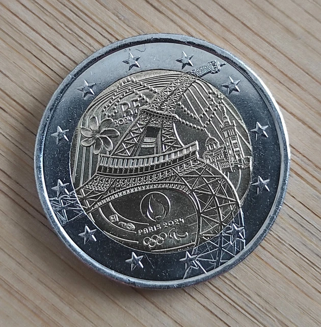 Pièce De 2 Euros Commémorative - Jeux Olympiques De Paris 2024 - NEUVE