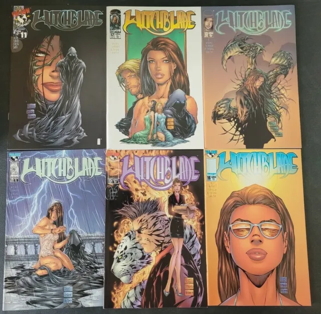 Witchblade #11-20 (1996) Top Cow Image Comics Michael Turner!+ Full Set Of 10!