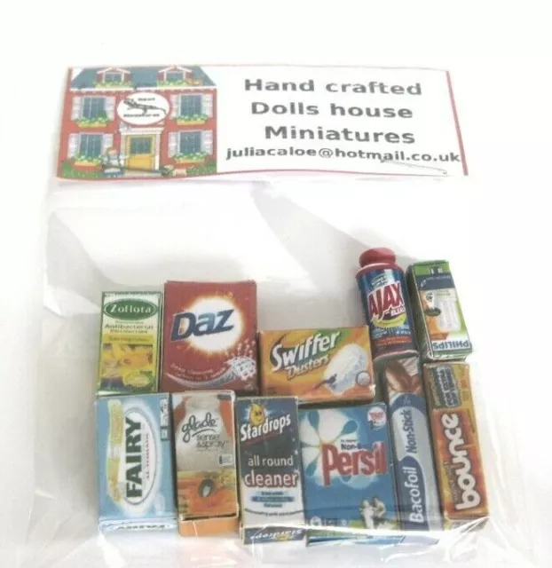 Household Items Dolls House Miniatures