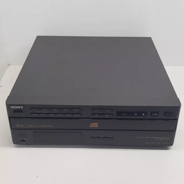 SONY CDPC311M 5CDCHANGER Compact Disc Caroules Multiple Player DOES