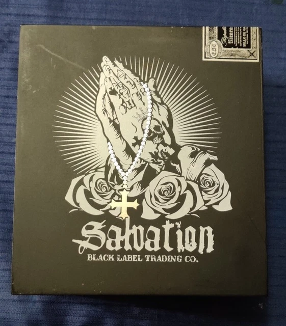 Black Label Trading Salvation Toro Empty Wooden Cigar Box 7" x 6.5" x 3.0"