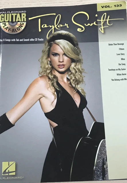 TAYLOR SWIFT SONG BOOK SHEET MUSIC Guitar With CD Demo Tracks Music ...