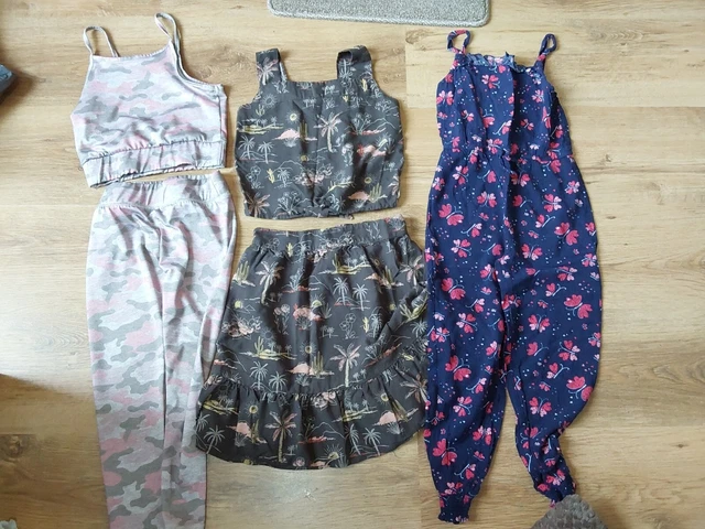 Girls Age 6-7 Years Trendy Summer Outfits Bundle