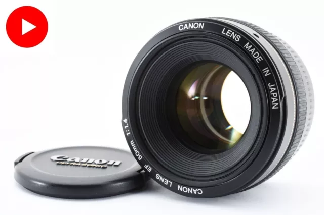 Objectif standard Canon EF 50 mm F/1.4 USM du JAPON *EXC+5*
