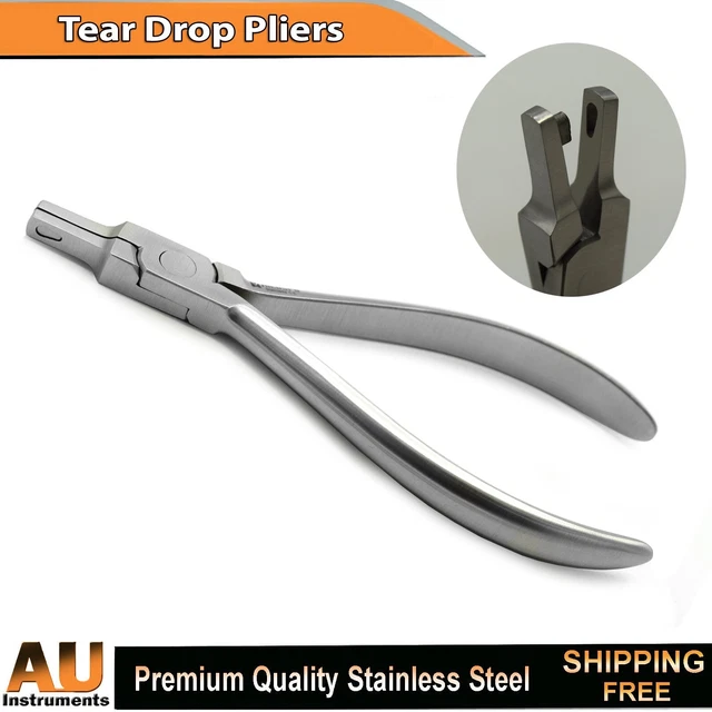 Thermal Forming Teardrop Dental Orthodontic Retainer Aligner Pliers Clear Braces