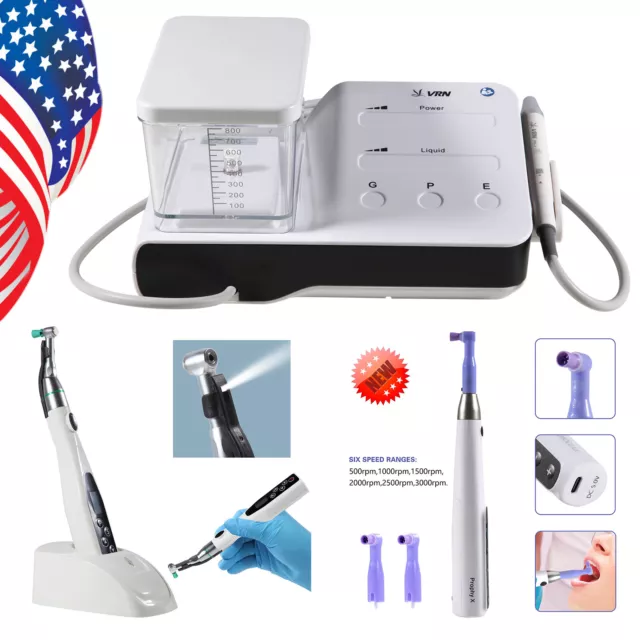 Dental Ultrasonic Scaler &LED Handpiece/ Cordless Hygiene Prophy Handpiece OR