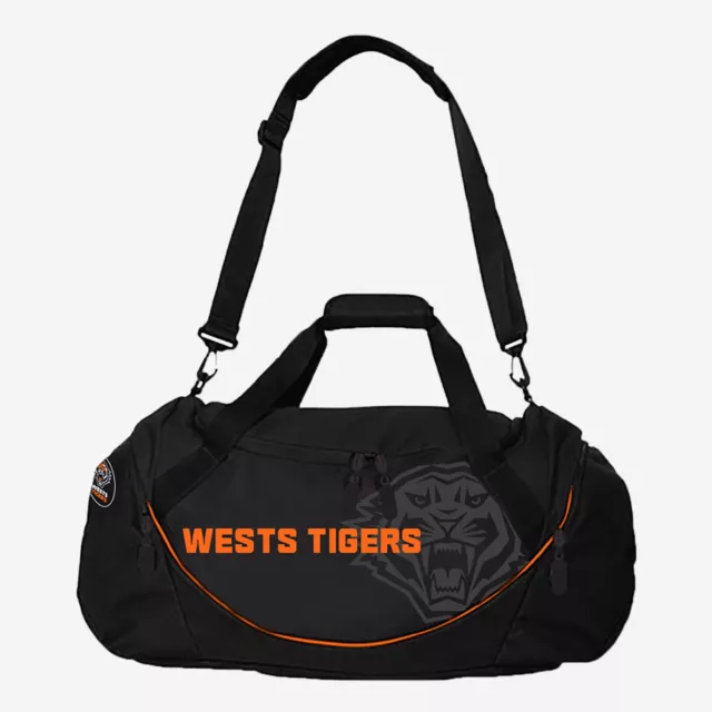 Wests Tigers NRL Large Shadow Sports Bag Shoulder Strap Easter Gifts