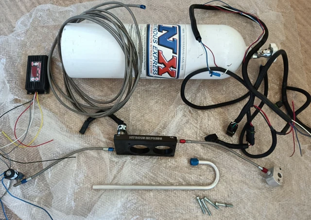 NX Nitrous Express Mustang 4.6 3v 2005-2010 sistema piastre