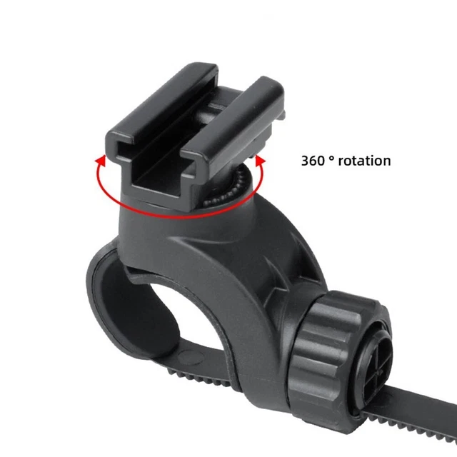 Support De Lampe Vélo Gaciron - 2 Pièces, Plastique Robuste, Facile à Installer, Pour Phares Gaciron Sur Extension Ordinateur - 13
