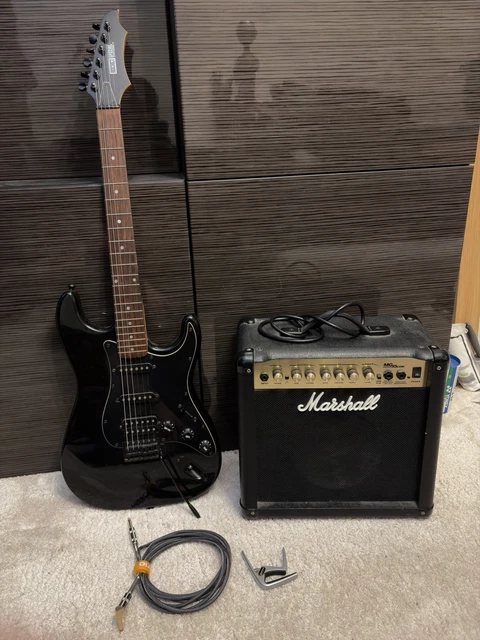 Marshall ROCKET SPECIAL エレキギター 黒 ケース付 MARSHALL ROCKET SPECIAL guitar £58.52 - PicClick UK