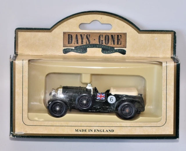 ミニカー DAYS GONE 1930 4.5 Litre Blue Bentley DAYS GONE CLASSIC 1930 BENTLEY 4.5 LITRE MAROON DIECAST CAR