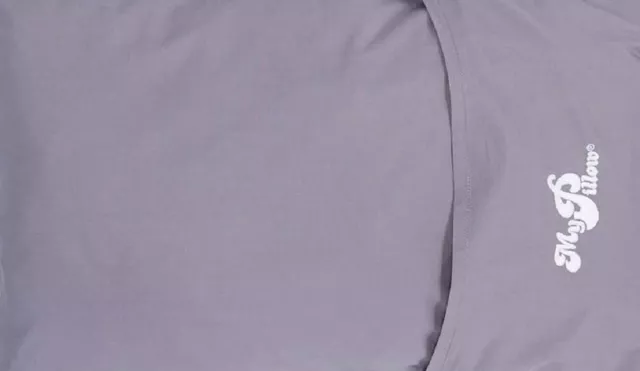 MY PILLOW GRAY Travel Pillow Case GENUINE Roll N Go Anywhere GREY MyPillow