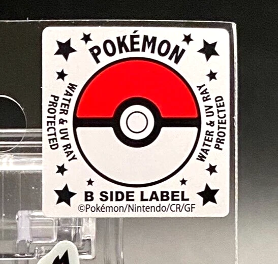 POKÉMON X B-SIDE Label Sticker Gathering C Water & UV protection JP LE ...