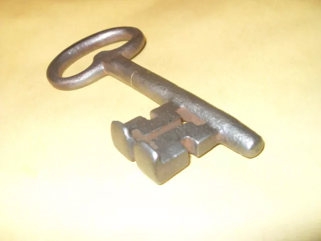 Original Ornate Key - Around 4 1/2" Total Length - As Photo's.