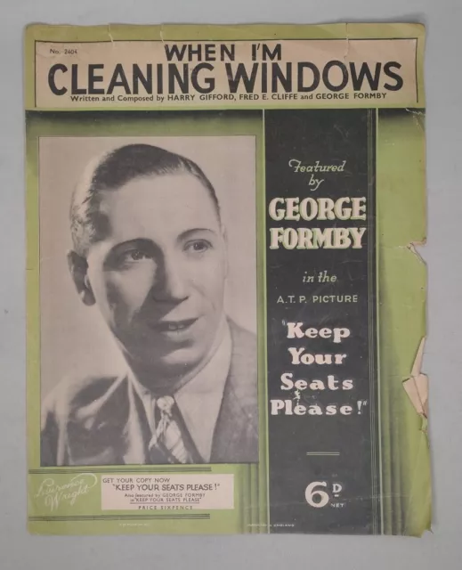 Vintage Noten - When I'm Cleaning Windows