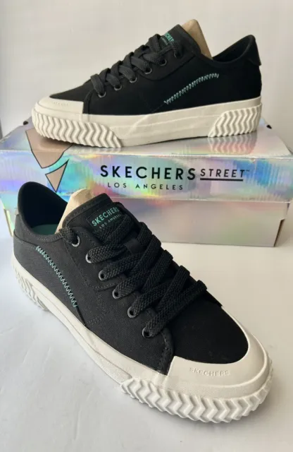 Skechers Womens Shoes Size 9 Side Street Funk It Out Beige Ankle