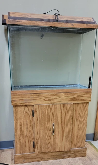 35 gallon aquarium tank and stand