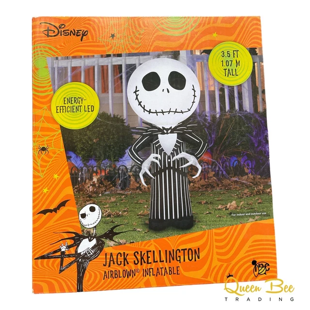 THE NIGHTMARE BEFORE Christmas Jack Skellington Airblown Inflatable 3.5