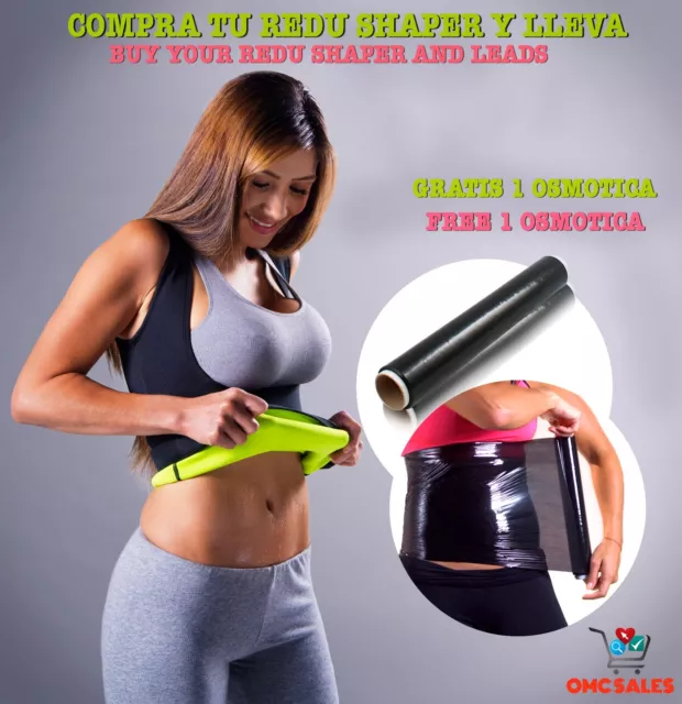 REDU SHAPER SHIRT+ 1 OSMOTIC FREE ,sweet fat sweat slimming belt neoprene reduce