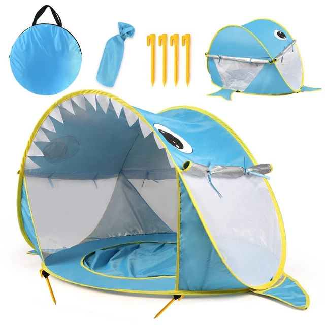 Baby Portable Beach Tent UV Protection Sun Shelter Kids Outdoor Play Pool Pop Up