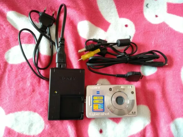 Sony Cyber-Shot DSC-W50 - PER PARTI DI RICAMBIO NON FUNZIONANTE Fotocamera