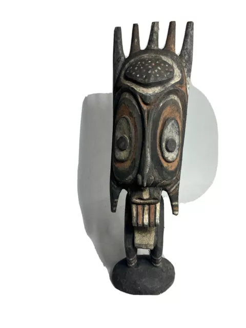 wonderfull old ancestor spirit figure Sepik river  Papua New Guinea
