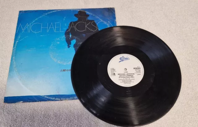 Michael Jackson Smooth Criminal 12" Vinyl Single Schallplatte UK 1988