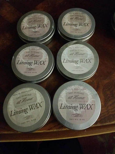 *Lot of 6* NEW Amy Howard At Home Liming Wax Finish Wood & Paint 3.5 oz (Sealed)