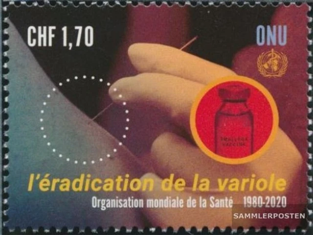 UNO - Genf 1114 (kompl.Ausg.) postfrisch 2020 Ausrottung der Pocken