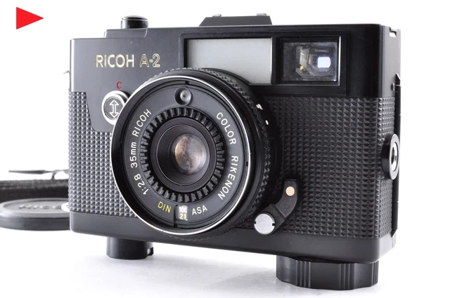 Appareil Photo Argentique Ricoh R1 – 35mm, Compact, Vert, état Correct Et Fonctionnel