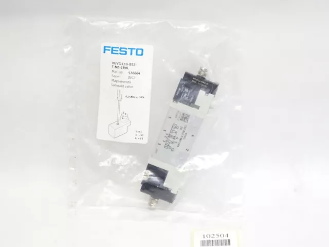 Festo 576664 VUVG-L10-B52-T-M5-1R8L Magnetventil / Neu OVP