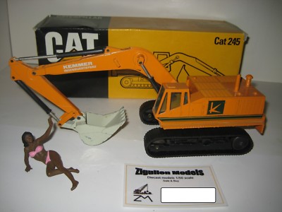 Conrad Poclain 160 Scavatrice Benna Escavatore Caterpillar #2897.1 Conrad 1:50 Conf. 