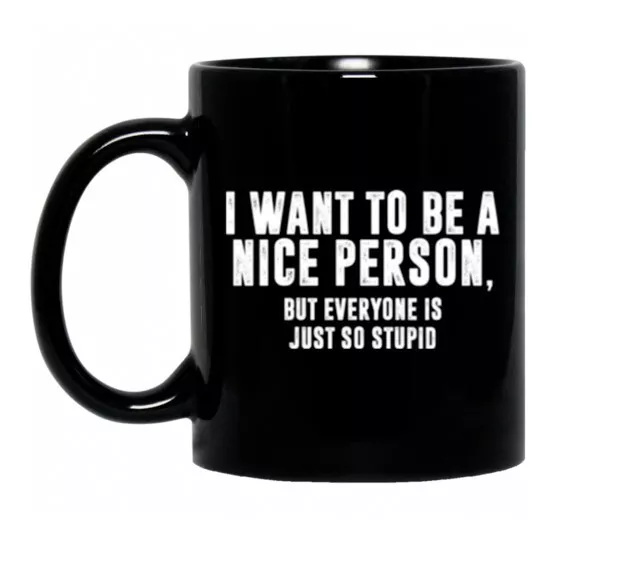 Things I Have Going For Me Resting Bitch Face Mug 11 oz Black Coffee Mug