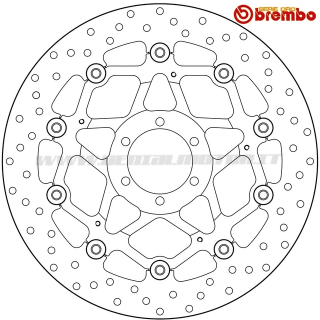 KIT DISCHI FRENO BREMBO HONDA CB F HORNET 600