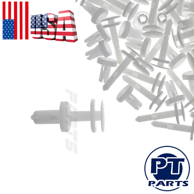 Fit GM Truck Chevrolet GMC Buick 50 Pcs Push Type Retainer Clips Door Trim Panel