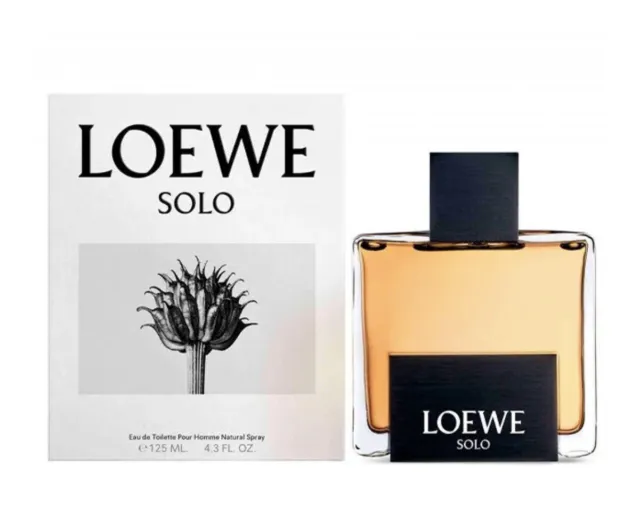 SOLO LOEWE Pour Homme 125 ML EDT Vapo Spray *Discontinued* 2018 Batch SEALED