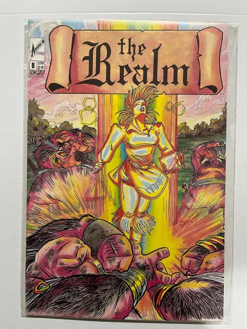 The Realm #8 (May 1987, Arrow) Stuart Kerr, Ralph Leonard Griffith, Guy Davis