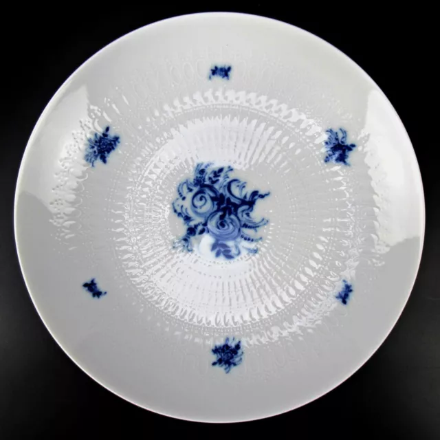 Rosenthal Porzellan Suppenteller Serie Romanze in blau Björn Wiinblad Design