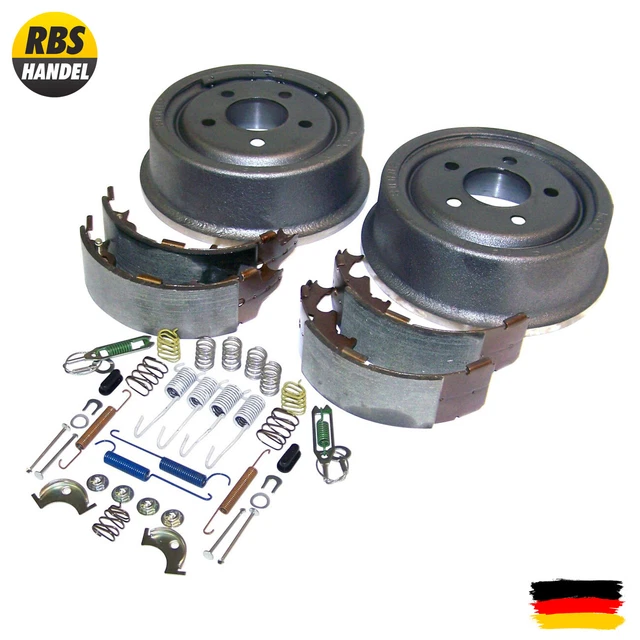Kit de service de frein à tambour Arrière Jeep TJ Wrangler 97-00 (2.5 L 4.0 L)