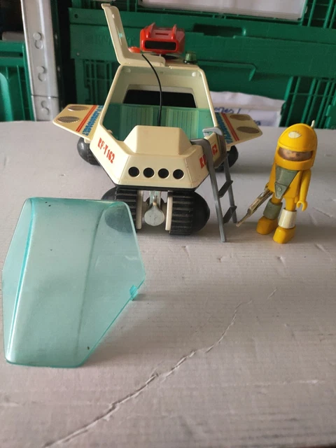 LOT anciens jouets PLAYMOBIL navette PLAYMOSPACE Espace 3535