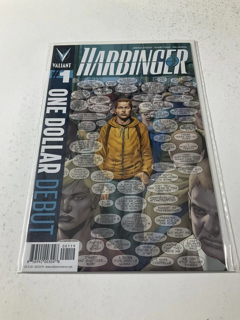 Harbinger 1 Variant One Dollar Debut Nm Near Mint Valiant Comics