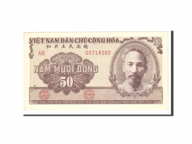 [#114033] Banknote, Vietnam, 50 D ox ng, 1951, Undated, KM:61b, AU