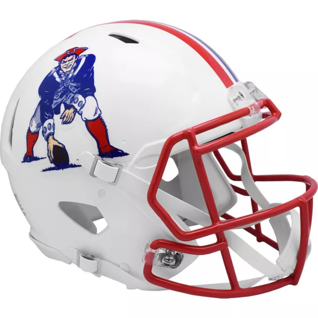 Riddell Speed Authentique Casque New England Patriots 90-92