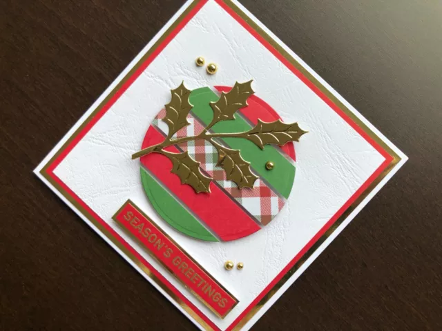 Holzwaren Weihnachten Sentiment Streifen 18-teilig klar Stempel Set Weihnachten Kartenherstellung 2