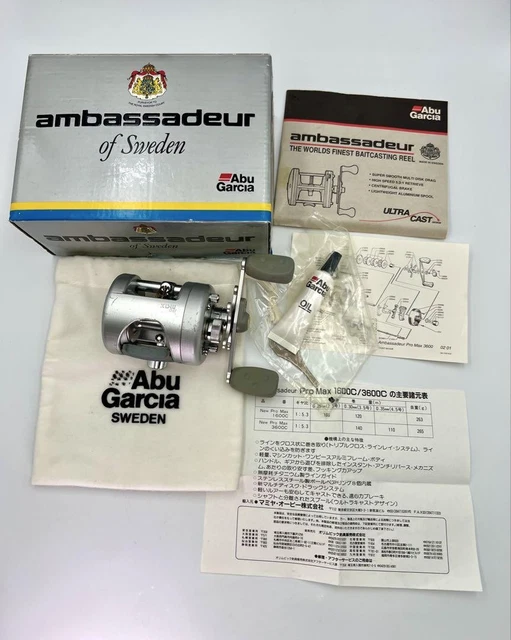 Abu Garcia プロマックス pro max 3600 C Abu Garcia Pro Max 3600 | eBay