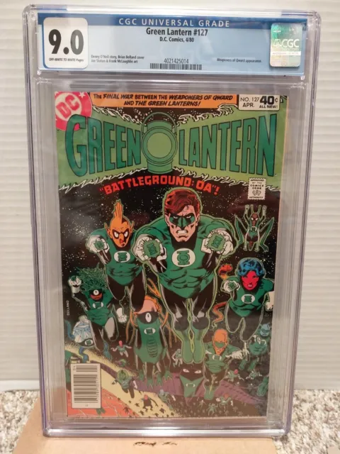 Green Lantern #127 CGC 9.0 "DC Comics" 1980  🇺🇸🇺🇸