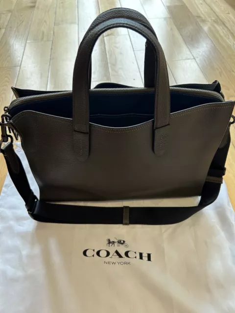Coach Charlie Brief - Laptop Bag/Briefcase - Olive Green