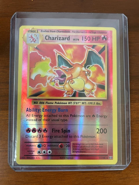 Charizard Ex Rarest Versions CHARIZARD EX ULTRA RARE 11/83 XY Generations Pokemon card TCG NM HOLO ...