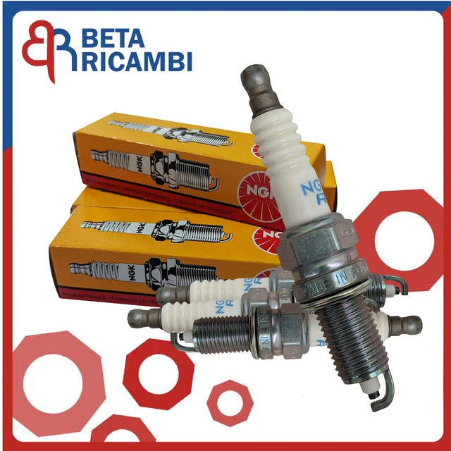 Candele Fiat Panda 500 1.2 Grande Punto Evo 1.4 Alfa Mito Ngk 1691 ZKR7A-10 4 PZ