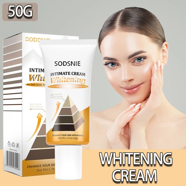 Crema blanqueadora íntima nudillos aclarando manchas oscuras eliminación D